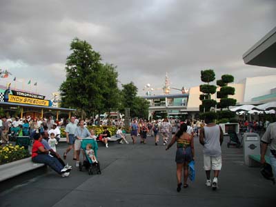 Entering Tomorrowland